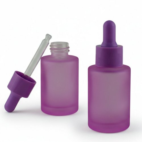 Glass lilac bottle Style 30 ml with a dropper