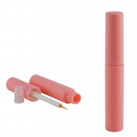 Bottle with a thin brush 5 ml pink