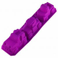 Силиконовые формы Автомобили грузовые 3 шт