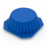 Silicone mold Circle corrugated