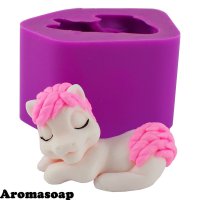 Лошадка Звездочка 45 г 3D силиконовая элит-форма