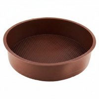Кругла форма з вафельним дном на 1кг