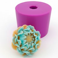 Хризантема Газель розкрита 39 г 3D силіконова еліт-форма