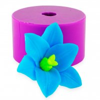 Дзвіночок квітка розкритий бутон 17 г 3D силіконова еліт-форма