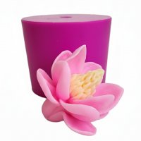 Магнолія бутон пишний 25 г 3D силіконова еліт-форма