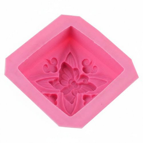 Форма для мыла Бабочка на цветке