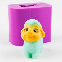 Овечка пухнаста 47 г 3D силіконова еліт-форма