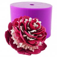 Luxurious Open Peony Celebrity 65 g Silicone Mold