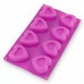 Silicone mold Double heart