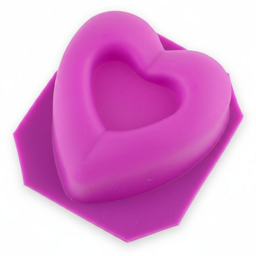 Silicone mold Double heart