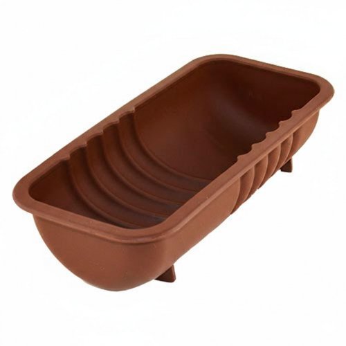 Прямокутна форма для нарізного мила (кругле дно) 1кг