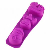 Формы для мыла силиконовые Рождественское трио