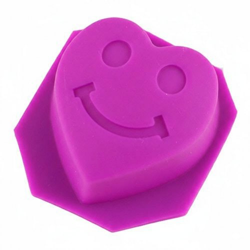 Силіконова форма Сердечко-смайлик