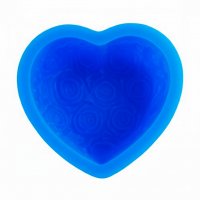 Форма для мила Серце в трояндочках