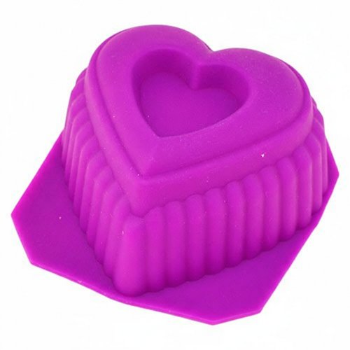 Soap mold Heart openwork large