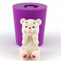 Ведмедик 3D 56 г силіконова еліт-форма