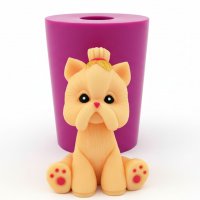 Собачка Ши-тцу 62 г 3D силіконова еліт-форма