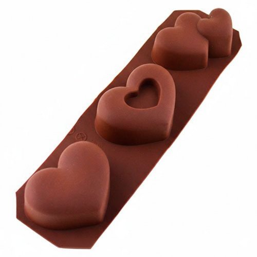 Формы для мыла силиконовые Трио сердец