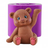 Timi the Bear 74 g 3D Silicone Mold
