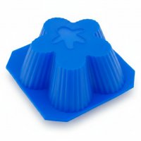 Silicone mold Star Corrugated