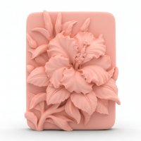 Hibiscus silicone mold