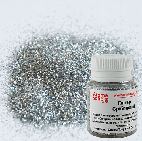 Silver glitter