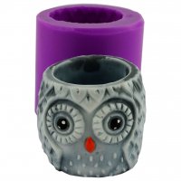 Цветочный горшок Совушка 3D элит-форма