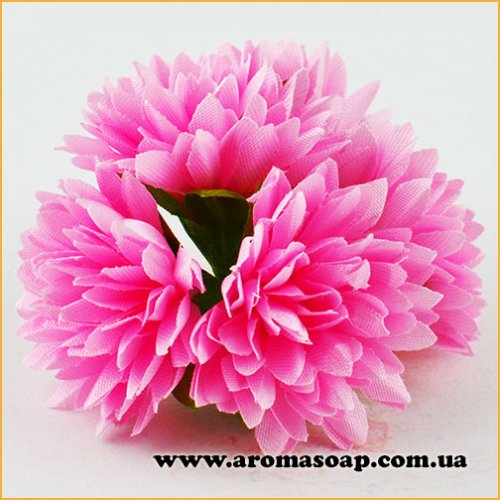 Бутони хризантем декоративні рожеві 5 шт