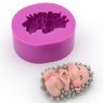 Hedgehog with heart 49 g 2D silicone elite mold