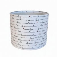 Кашпо картонне кругле (коробка капелюх) Серце