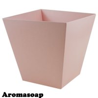 Cardboard flower pot Powder without handles