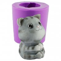 Cat cutie 3D silicone mold