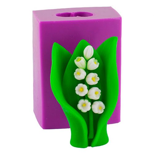 Ландыш 45 г 3D силиконовая элит-форма