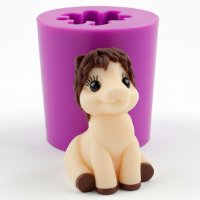 Конячка красуня 78 г 3D силіконова еліт-форма