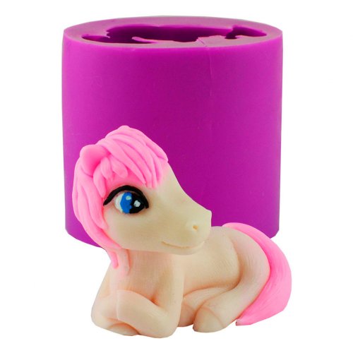 Лошадка Солнышко 57 г 3D силиконовая элит-форма