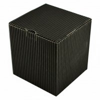 Коробка для 3D мыла гофро черная