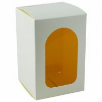 Коробка для свечи Белая