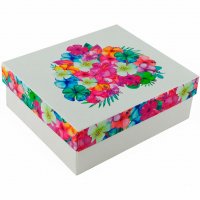 Box compact Flowers
