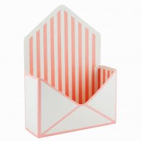 Коробка-конверт малая Персиковая для букета