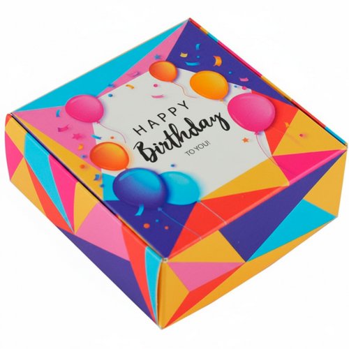Коробка малая Happy Birthday