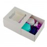 Premium White box with figured window