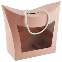 Box-bag Powder with window
