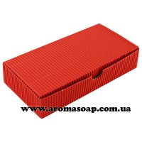 Коробка натуральная гофро Красная