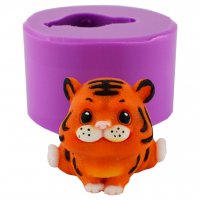 Cat 02 3D silicone mold