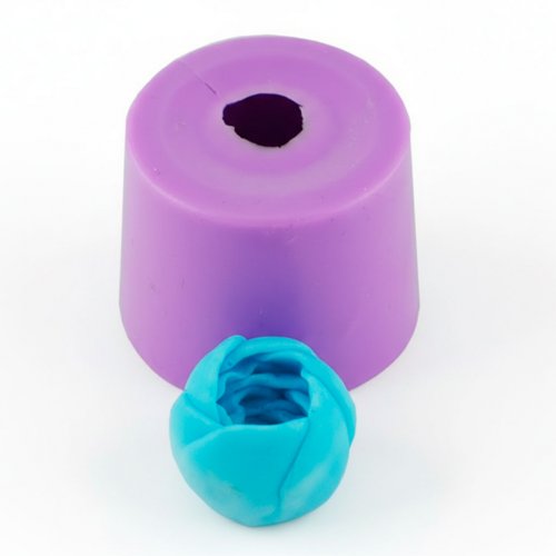 Крокус в бутоні міні для мильного букета 3D еліт-форма