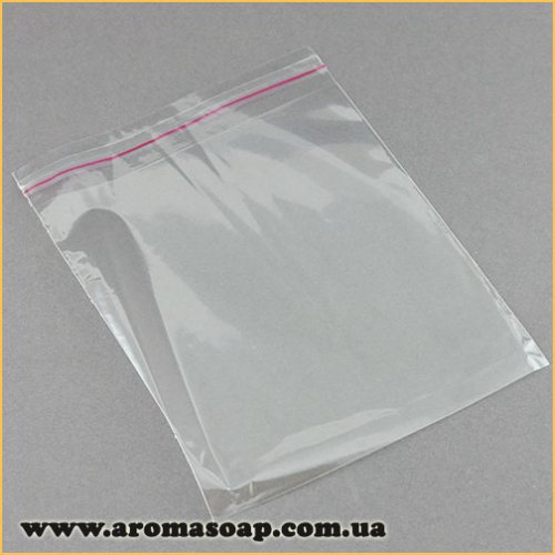 Пакетики прозрачные 12X14 (10 шт) с клейкой лентой