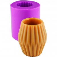 Flower pot 08 3D silicone mold