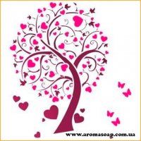 Picture on water-soluble paper Love-073
