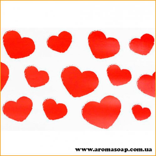 Picture on water-soluble paper Love-015