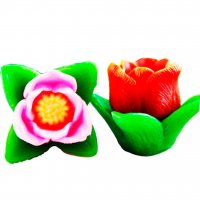 Small tulip 3D silicone mold